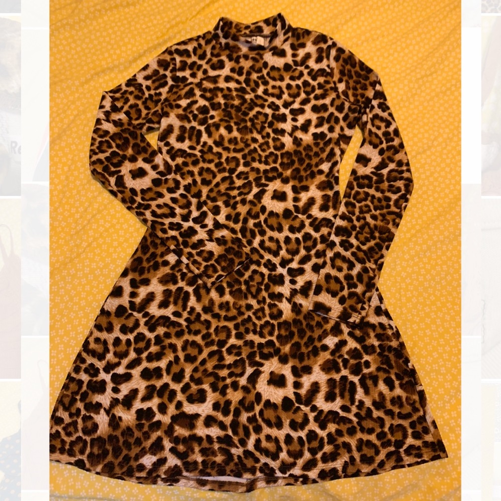 Reformation Cheetah Mini Dress